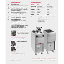 Charger l'image dans la galerie, VALENTINE - VMC-3 Eco - Cuiseur à pâtes - 6,6 Kw Kw - Swiss made
