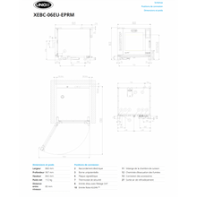 Cargue la imagen en la galería, UNOX - BakerTop Plus - Four à convection 6 x EN600/400 - Gauche Vision