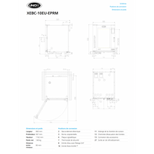 Cargue la imagen en la galería, UNOX - BakerTop Plus - Four à convection 10 x EN600/400 - Gauche Vision