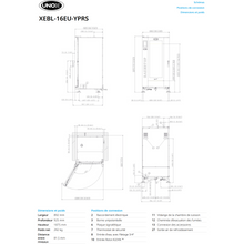 Cargue la imagen en la galería, UNOX - BakerTop Plus - Four à convection 20 x EN600/400 - Gauche Vision