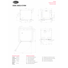 Cargue la imagen en la galería, UNOX - BakerTop Plus One - Four à convection 6 x EN600/400 - Gauche