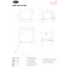 Cargue la imagen en la galería, UNOX - BakerTop Plus One - Four à convection 4 x EN600/400 - Gauche