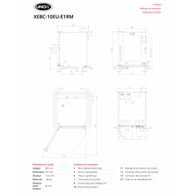 Cargue la imagen en la galería, UNOX - BakerTop Plus One - Four à convection 10 x EN600/400 - Gauche