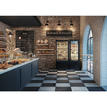 Lade das Bild in den Galerie-Viewer, <transcy>Panorama-Vitrine - 400 Liter - Schwarz</transcy>