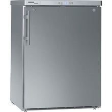 Cargue la imagen en la galería, LIEBHERR - FKUv 1660 - Frigo inox ventilé - 136 Litres - réfrigérateur sous-comptoir
