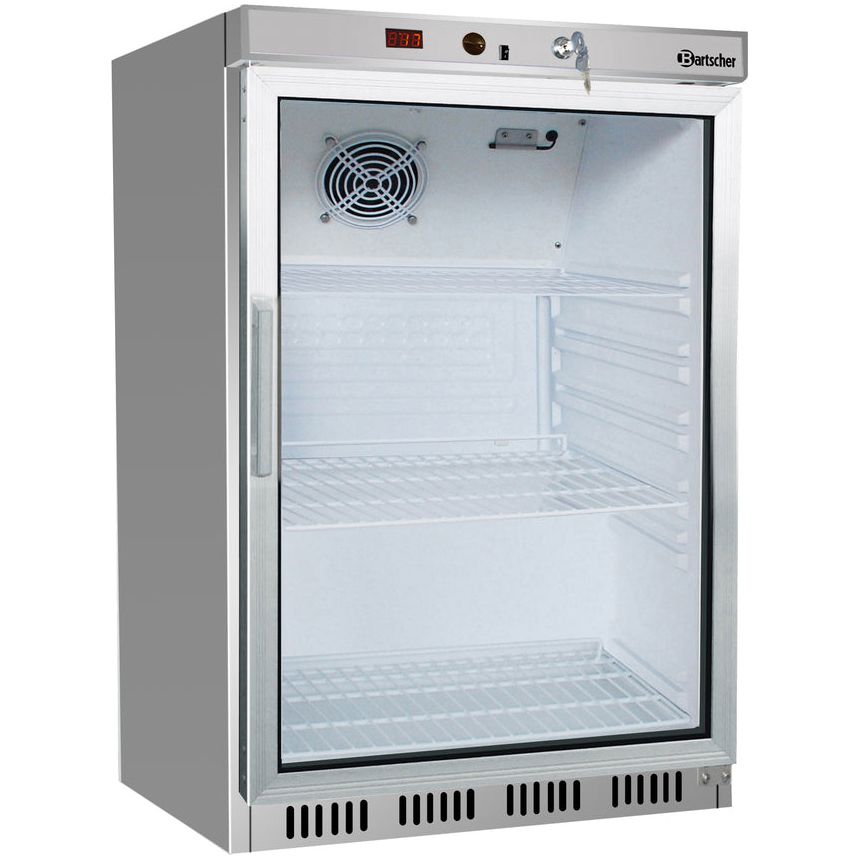 FRIDGE - Frigo statique vitré sous-comptoir - 130 Litres