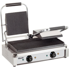Cargue la imagen en la galería, GRILL PANINI - Grill de contact rainuré/Rainuré - 57cm
