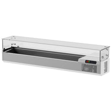 Lade das Bild in den Galerie-Viewer, ILSA - Table à pizza 3 portes sur roulettes EN60x40 pour bacs à pâtons - Saladette GN 1/3

