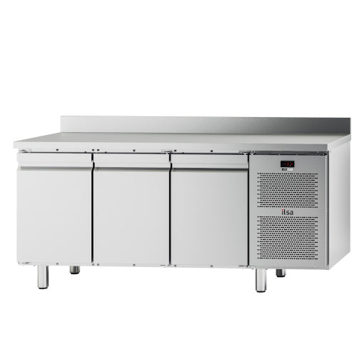 ILSA - Table réfrigérée négative avec 3 portes GN 1/1 -18°C/-22°C