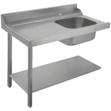 Lade das Bild in den Galerie-Viewer, KRUPPS - Table d&#39;entrée de plonge lave-vaisselle à capot à gauche - L1200

