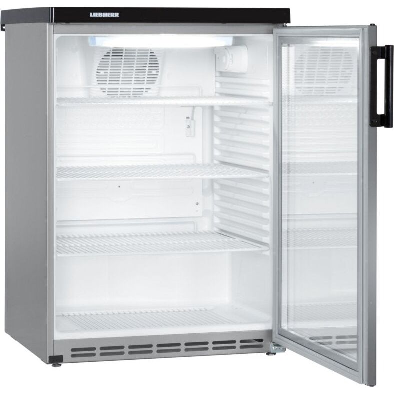 LIEBHERR - FKvesf 1803 - Frigo à bouteilles vitré - 136 Litres - réfrigérateur sous-comptoir