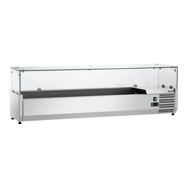 SALADETTE - Présentoir réfrigéré 1500mm - 7 x GN 1/4