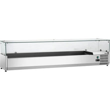 Cargue la imagen en la galería, SALADETTE - Présentoir réfrigéré 2000mm - 9 x GN 1/3
