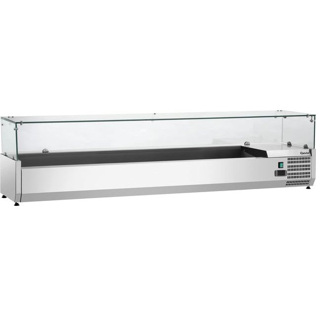 SALADETTE - Présentoir réfrigéré 1800mm - 8 x GN 1/3