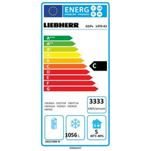 Lade das Bild in den Galerie-Viewer, LIEBHERR - GGPv 6570 - Armoire réfrigérée négative congélateur double porte ventilé inox GN 2/1 ECO - 465 Litres - Classe climatique C
