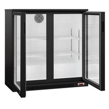 Cargue la imagen en la galería, FRIDGE - Réfrigérateur de bar sous-comptoir 223 litres - 2 portes battantes
