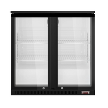 Cargue la imagen en la galería, FRIDGE - Réfrigérateur de bar sous-comptoir 223 litres - 2 portes battantes
