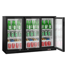Load image into Gallery viewer, FRIDGE - Réfrigérateur de bar sous-comptoir 335 litres - 3 portes battantes
