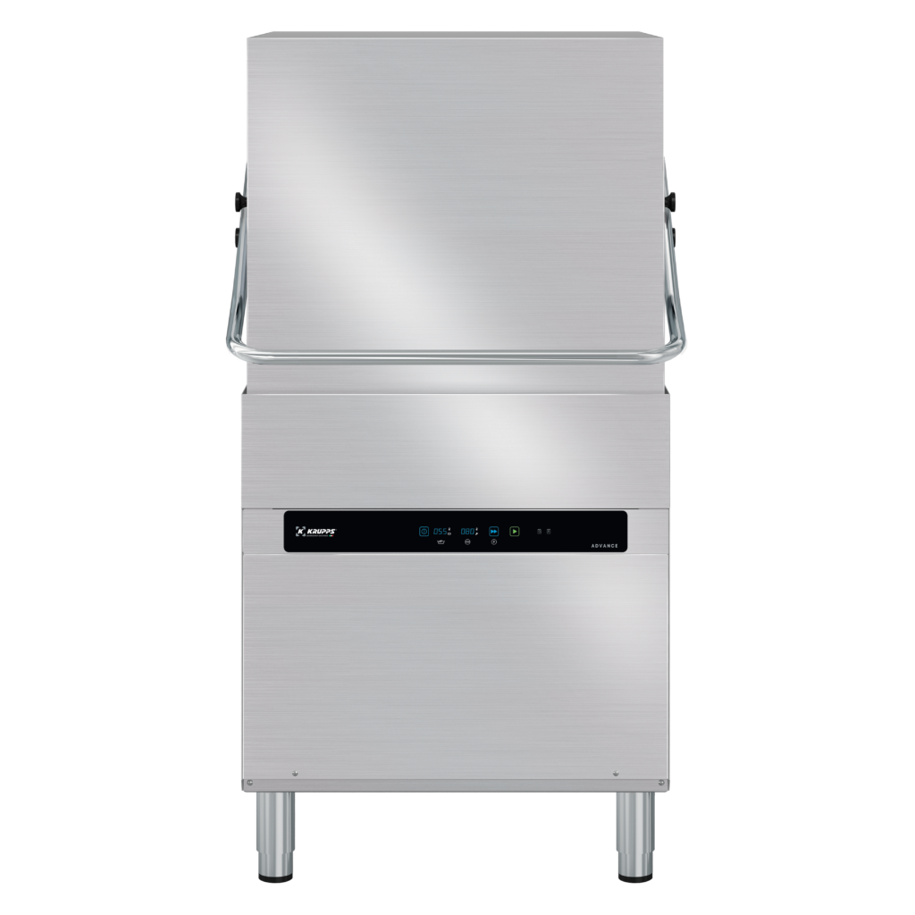 KRUPPS - CH150-BT - Lave-vaisselle à capot professionnel - Panier 50x60cm - 6,74Kw