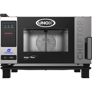 four mixte à vapeur, combisteamer, four professionnel GN 1/1, unox, lainox, rational, mkn, cheftop, cheftop-x, icombi pro, four restaurant, cheftop plus, cheftop one