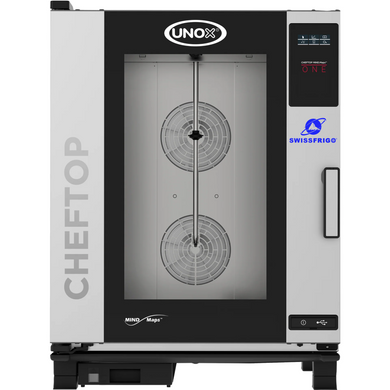 four mixte à vapeur, combisteamer, four professionnel GN 1/1, unox, lainox, rational, mkn, cheftop, cheftop-x, icombi pro, four restaurant, cheftop plus, cheftop one