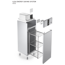 Load image into Gallery viewer, ILSA - NEOS 700TN0 - Armoire réfrigérateur PREMIUM températures positives 0°C/+10°C - 1 porte en inox - GN 2/1 - eco
