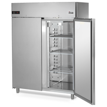 Load image into Gallery viewer, ILSA - NEOS 1400BT - Armoire réfrigérée négative sur roulettes - congélateur PREMIUM - 18°C/-22°C - 2 portes - 1400 Litres - GN 2/1
