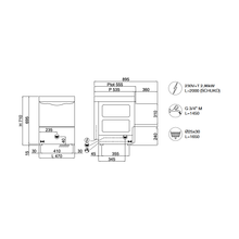 Load image into Gallery viewer, KRUPPS - C432-BT - Lave-verres sous-comptoir professionnel - Panier 40x40cm - 2,86Kw - eco vert
