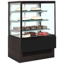 Charger l&#39;image dans la galerie, TECNODOM - EVOK120 - comptoir de pâtisserie / Vitrine réfrigérée - 3 étagères (LED)
