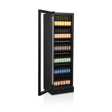 Lade das Bild in den Galerie-Viewer, TEFCOLD - Frigo mural à boissons - Arrière-bar - Noir - 387 Litres

