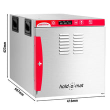 Cargue la imagen en la galería, HOLD-O-MAT - 411 - Four de régénération de cuisson à basse température et maintien au chaud - avec sonde - Swiss made - best-seller
