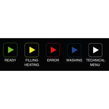 Lade das Bild in den Galerie-Viewer, KRUPPS - C537T-BT - Lave-vaisselle sous-comptoir professionnel - Panier 50x50cm - 5,92Kw - eco vert - Best-seller
