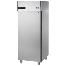 Charger l&#39;image dans la galerie, ILSA - NEOS 700TN - Armoire réfrigérateur PREMIUM sur roulettes - températures positives -2°C/+8°C - 1 porte en inox - GN 2/1 - eco
