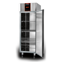Load image into Gallery viewer, TECNODOM -  PERFEKT 700 - Armoire réfrigérateur ECO températures positives 0°C/+10°C - 1 porte en inox - GN 2/1
