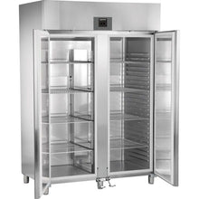 Charger l&#39;image dans la galerie, LIEBHERR - GKPv 1490 - Armoire réfrigérateur double porte GN 2/1 à pédale ventilé inox ECO - 1056 Litres
