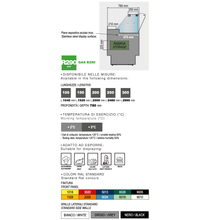 Görseli Galeri görüntüleyiciye yükleyin, TECNODOM - VIGO 78-100 - Présentoir/Vitrine réfrigérée de pâtisserie ou boucherie
