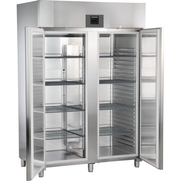LIEBHERR - GKPv 1470 ZA - Armoire réfrigérateur double porte GN 2/1 ventilé inox ECO - 1056 Litres