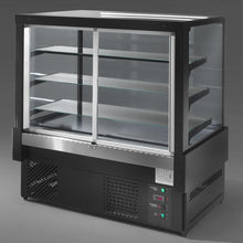 Lade das Bild in den Galerie-Viewer, TECNODOM - EVOK150 - Comptoir de pâtisserie/ Vitrine réfrigérée - 3 étages (LED) - best-seller
