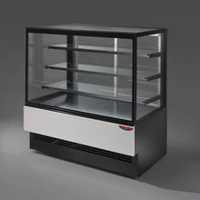 Görseli Galeri görüntüleyiciye yükleyin, TECNODOM - EVOK120 - comptoir de pâtisserie / Vitrine réfrigérée - 3 étagères (LED)
