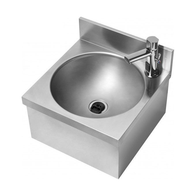 Robinet mitigeur lave mains design pour lavabo eau froide et chaude