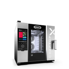 Cargue la imagen en la galería, UNOX - CHEFTOP-X™ Digital.ID™ - Combisteamer - 6 x GN 1/1 - Gauche Vision
