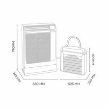 Lade das Bild in den Galerie-Viewer, SWISSFRIGO - Climatisation mobile Split  - 4,0 Kw (insonore)
