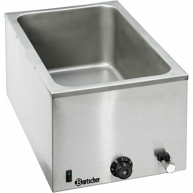 Bain-marie GN 1/1 - 200mm, avec robinet de vidange