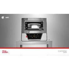 Cargue la imagen en la galería, CUPPONE - MANTEGNA - Four à pizza de table rotatif - mini four ultra-rapide 3,0 kw - Pizzas Ø 35cm

