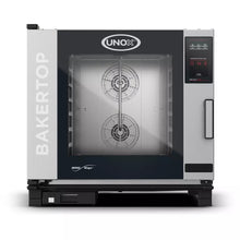 Cargue la imagen en la galería, UNOX - BakerTop Plus One - Four à convection 6 x EN600/400 - Gauche
