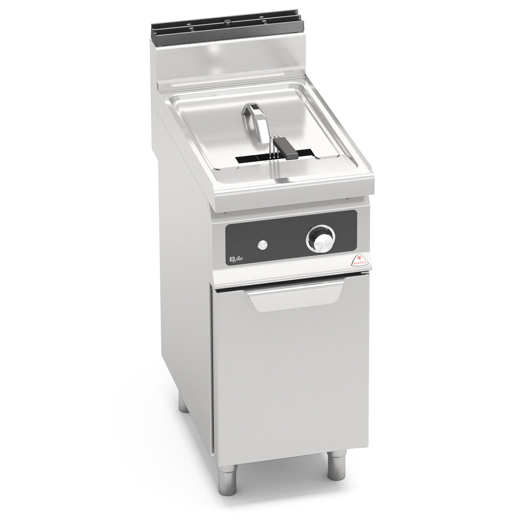 BERTO'S - Friteuse 18 Litres - 13,5 Kw - Placard fermé - commande élecroniques BFLEX