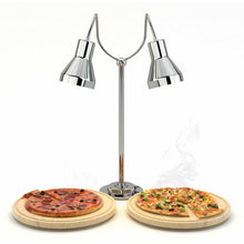 Charger l&#39;image dans la galerie, Chauffe snack / Lampe chauffante sur pied double
