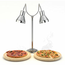 Cargue la imagen en la galería, Chauffe snack / Lampe chauffante sur pied double
