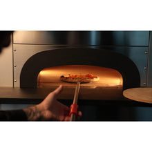 Cargue la imagen en la galería, PIZZAGROUP - NAPOLI KVARA 550-9C - Four à pizza napolitain électrique digital 9 pizzas avec hotte - sur étuve de 24 bacs à pâtons +5°C/+50°C  - 400Volt
