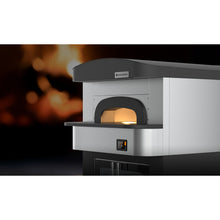 Charger l&#39;image dans la galerie, PIZZAGROUP - NAPOLI KVARA 550-9C - Four à pizza napolitain électrique digital 9 pizzas avec hotte - sur étuve de 24 bacs à pâtons +5°C/+50°C  - 400Volt
